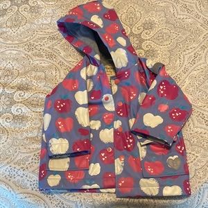 Hatley Infant Rain Coat Girl size 12-18 months prescribe condition